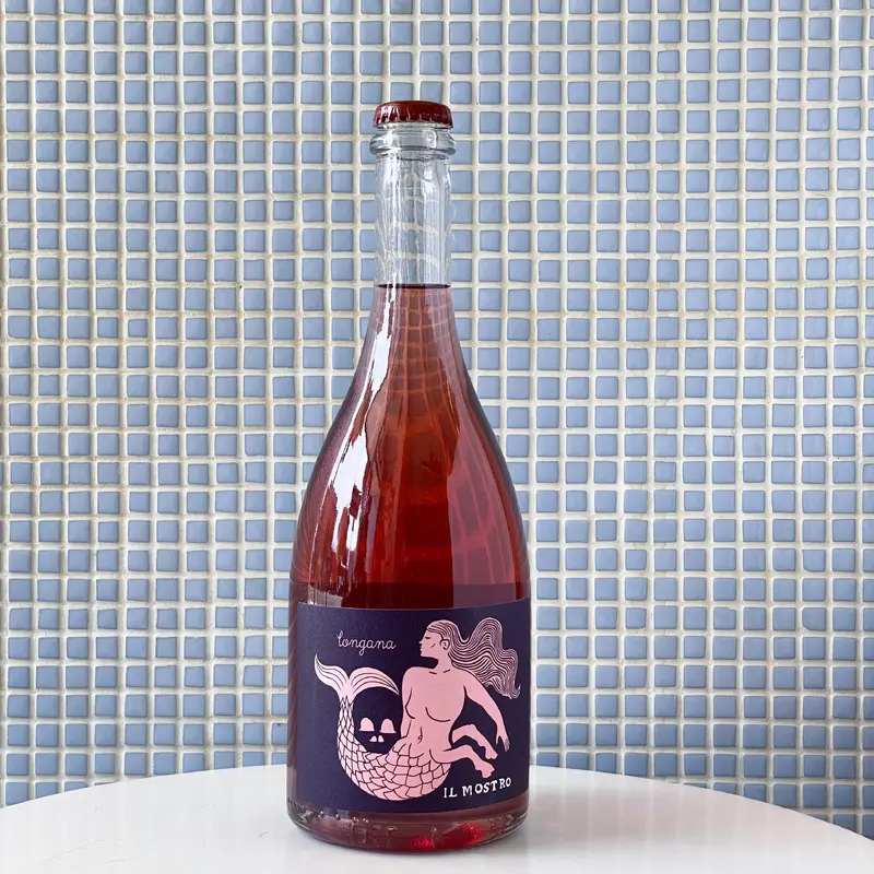 il mostro longana terre di chieti rosato frizzante 2023