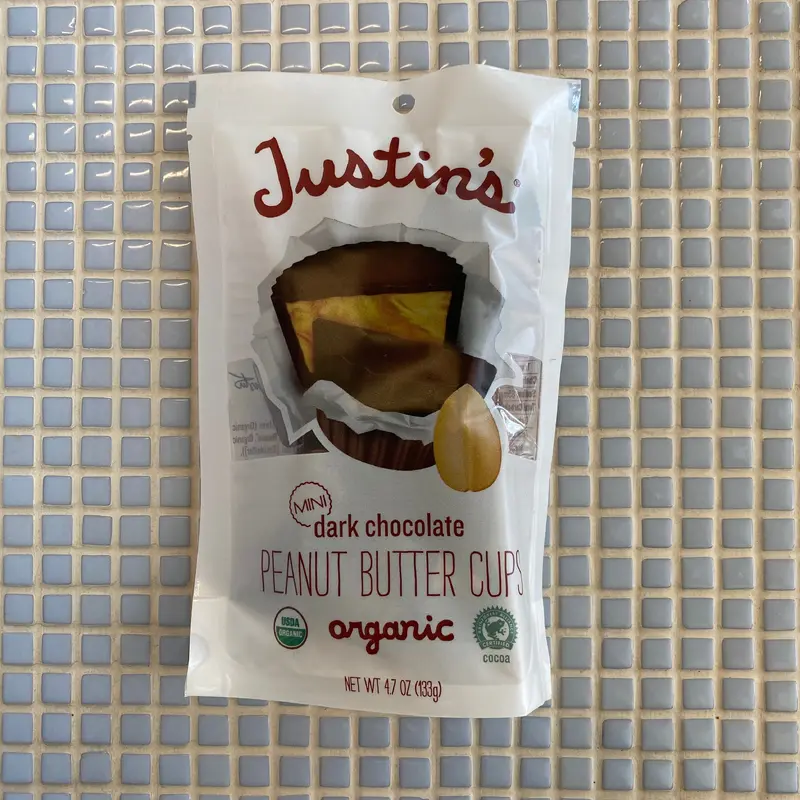 justins mini dark chocolate peanut butter cups