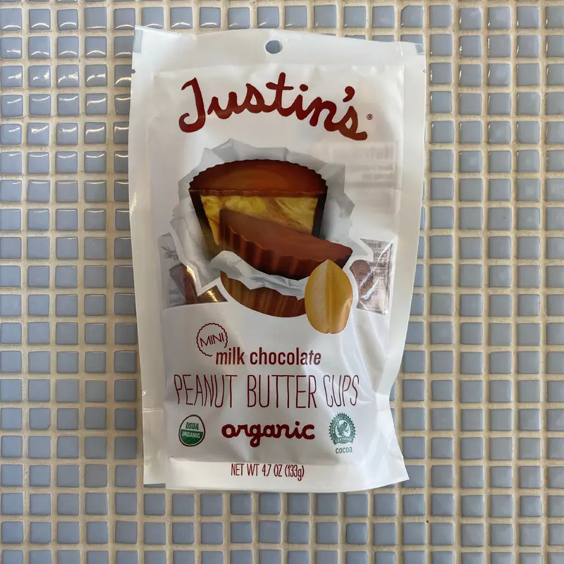 justins mini milk chocolate peanut butter cups
