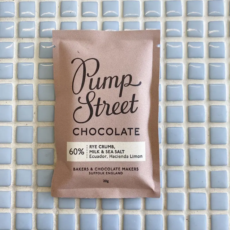 pump street rye crumb milk & sea salt 60% mini