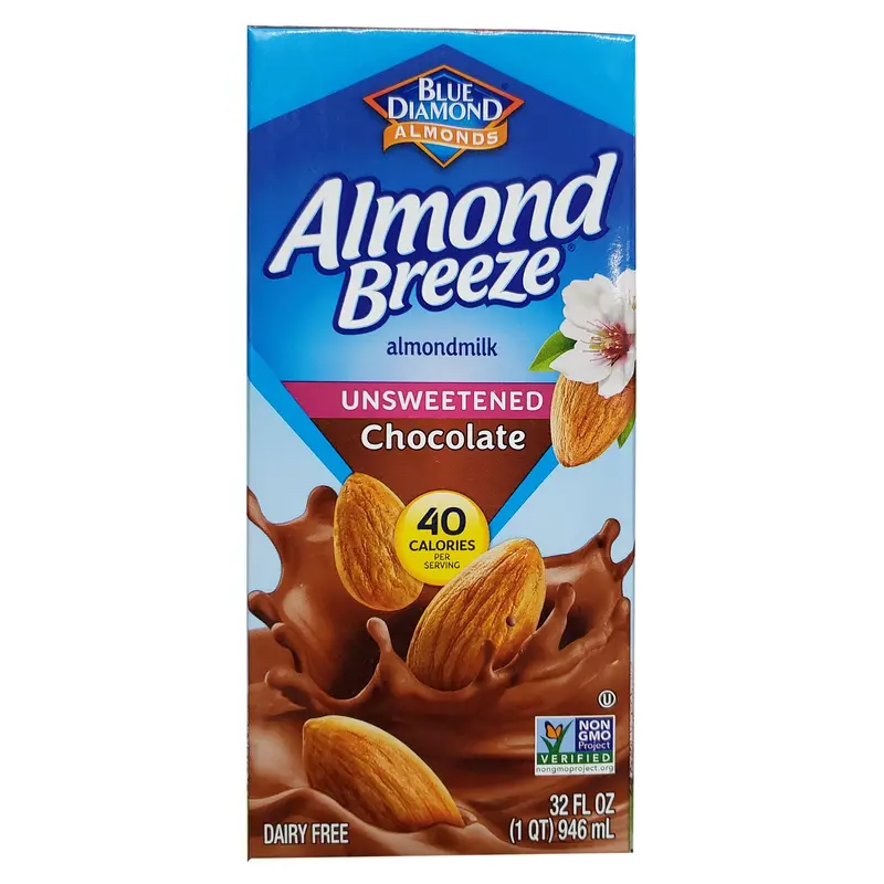 Blue Diamond Almond Breeze Unsweetened Almond Milk