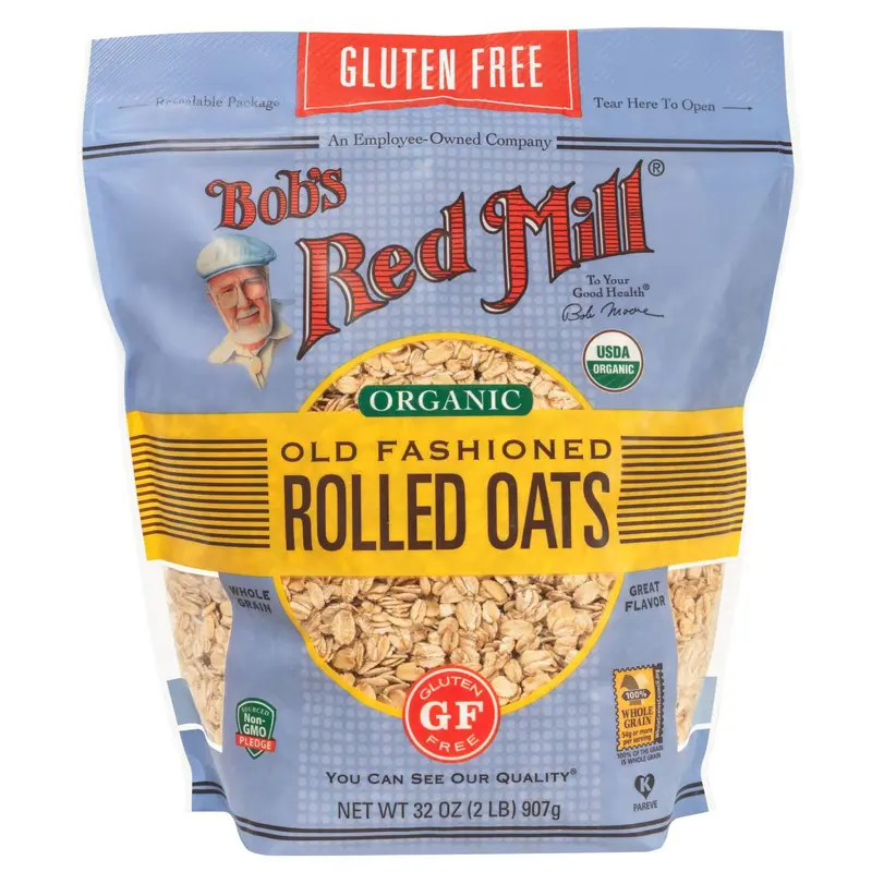 Bob's Red Mill Gluten Free Old Fashioned Rolled Oats, Organic 32 oz.