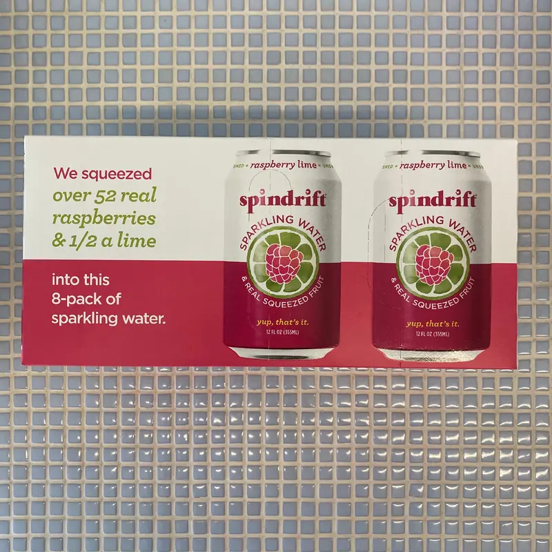 spindrift raspberry lime 8 pack
