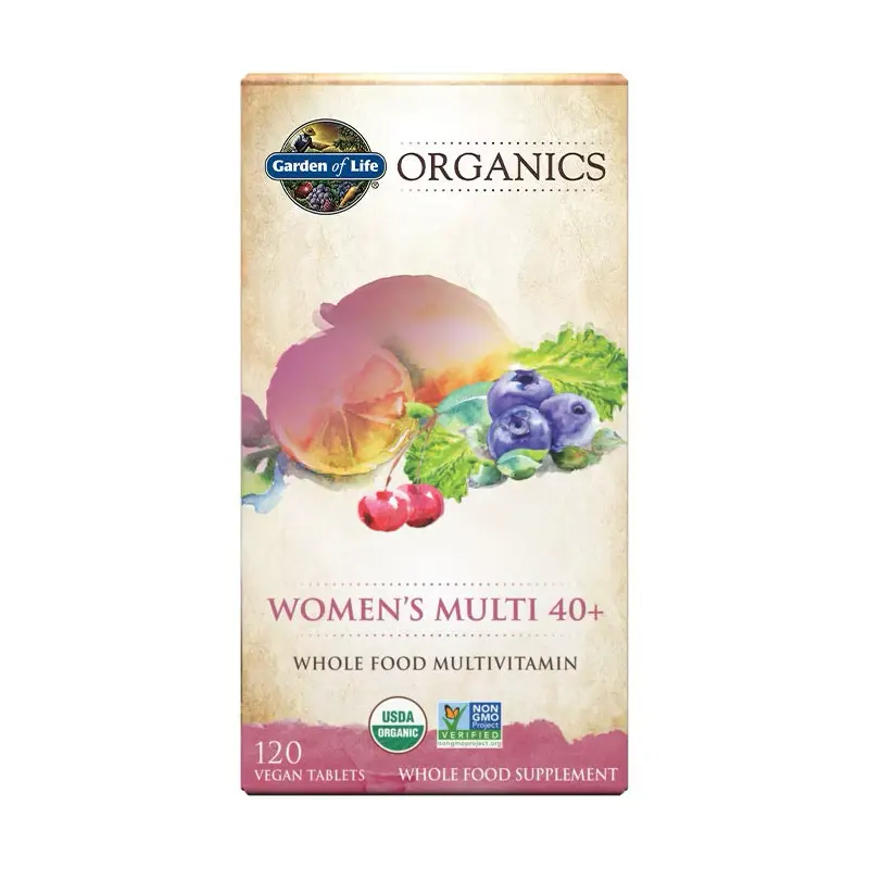 Garden of Life Organics Women's 40+ Multi 120 tablets