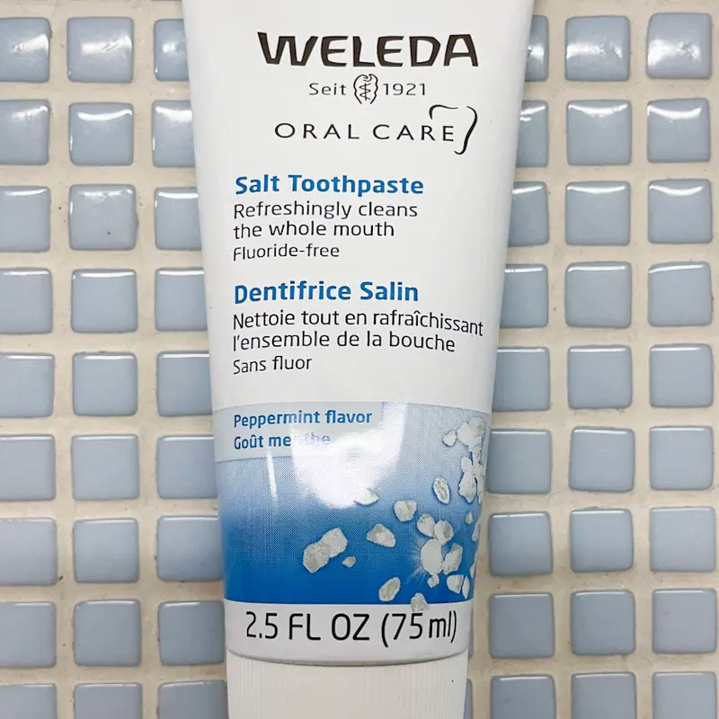 weleda salt toothpaste