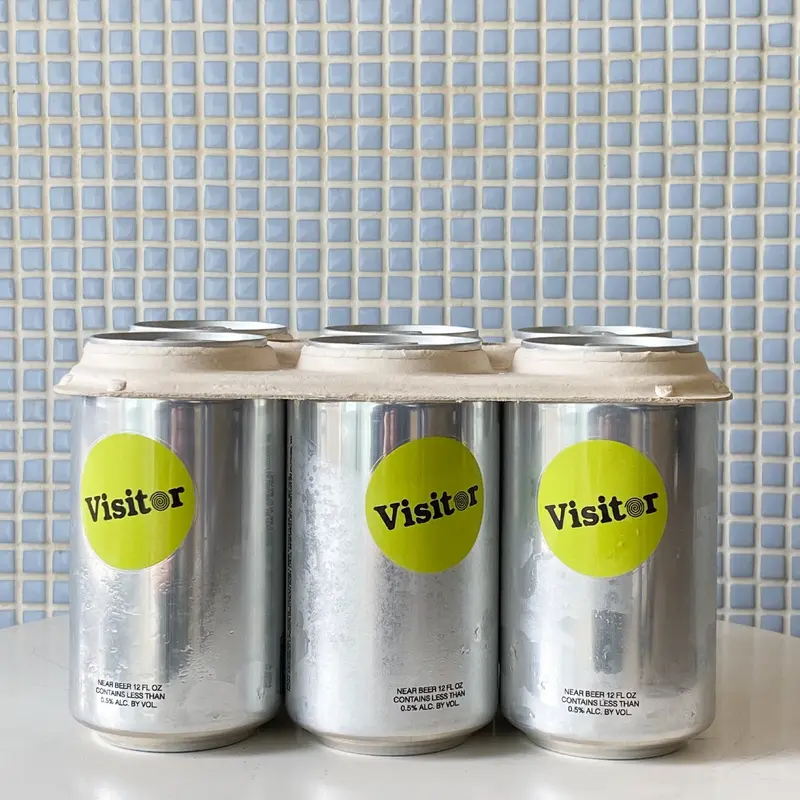 visitor non-alcoholic near beer 6pk