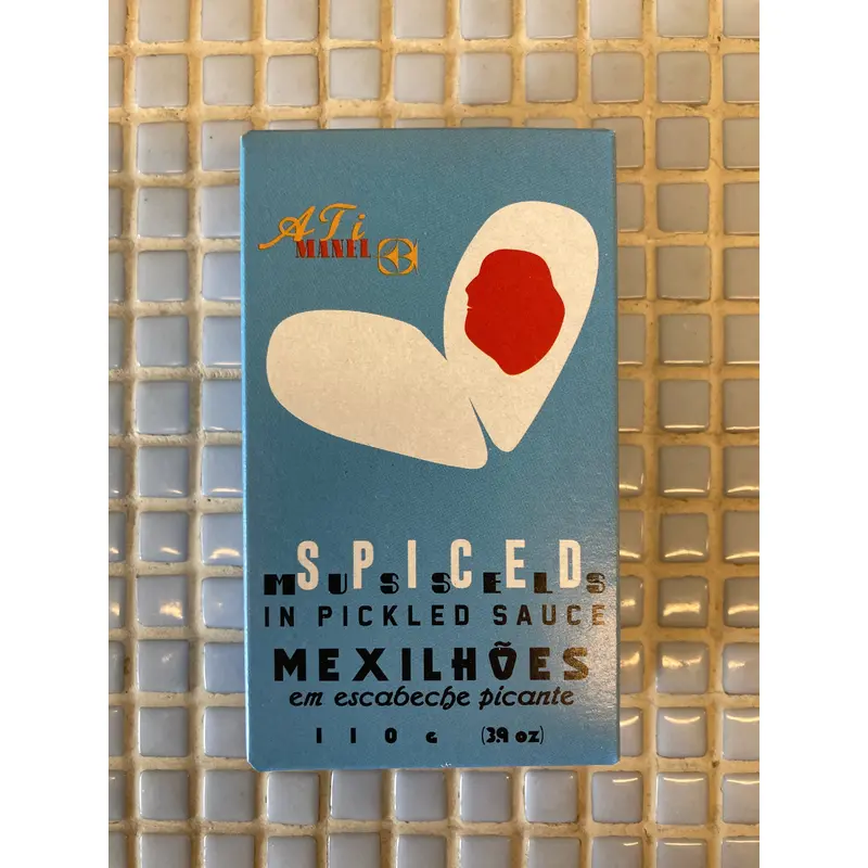 ati manel spiced fried mussels in escabeche