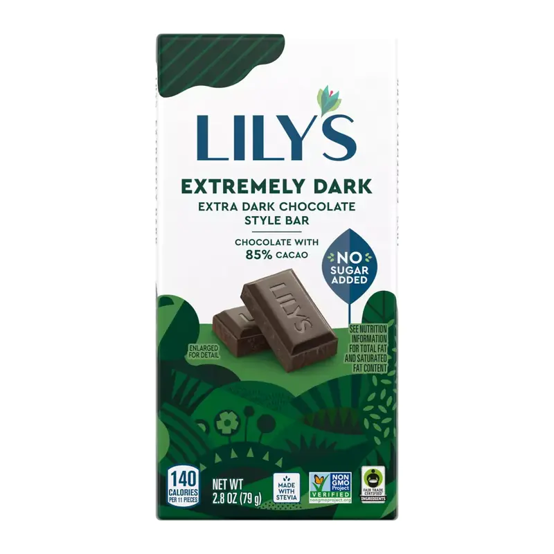 Lily's Extremely Dark Chocolate Style Bar