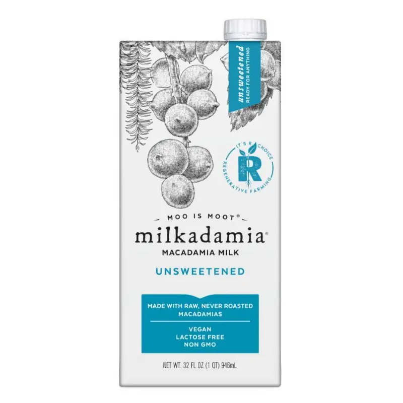 Milkadamia Unsweetened Macadamia Milk
