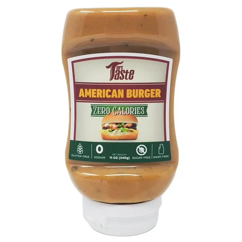Mrs Taste Zero Calorie American Burger Sauce 11 oz
