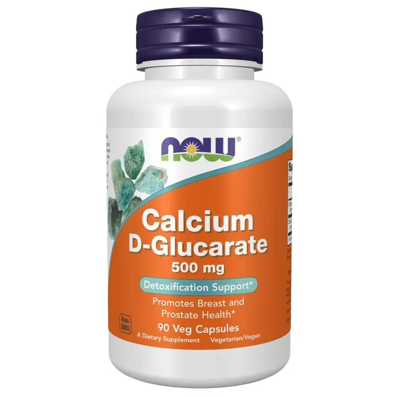 NOW Calcium D-Glucarate 500mg - 90 veg capsules