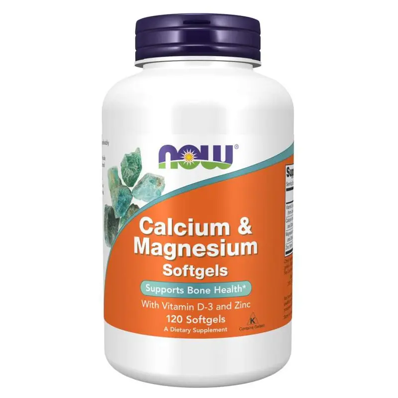 NOW Calcium & Magnesium with Vit D and Zinc