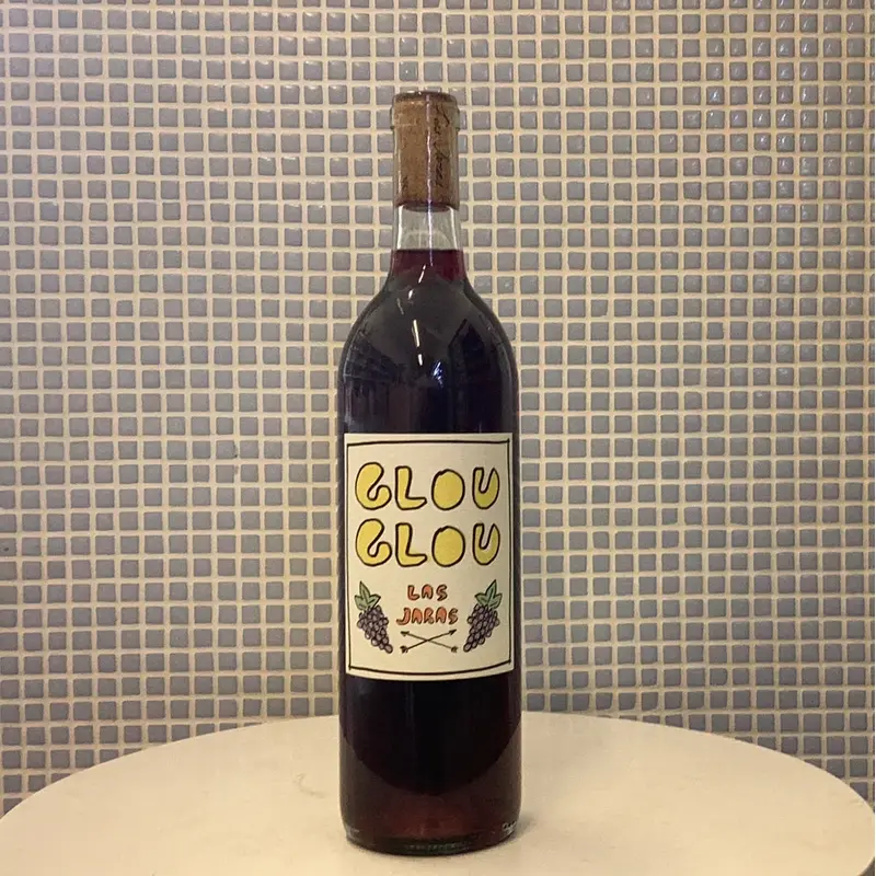 las jaras glou glou red wine 2023