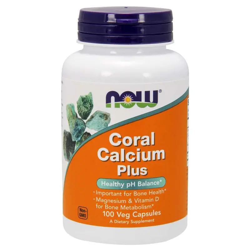 NOW Coral Calcium Plus w/ Magnesium & Vitamin D