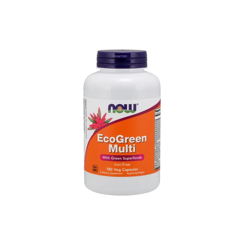 NOW Eco-Green Multi 180 veg capsules