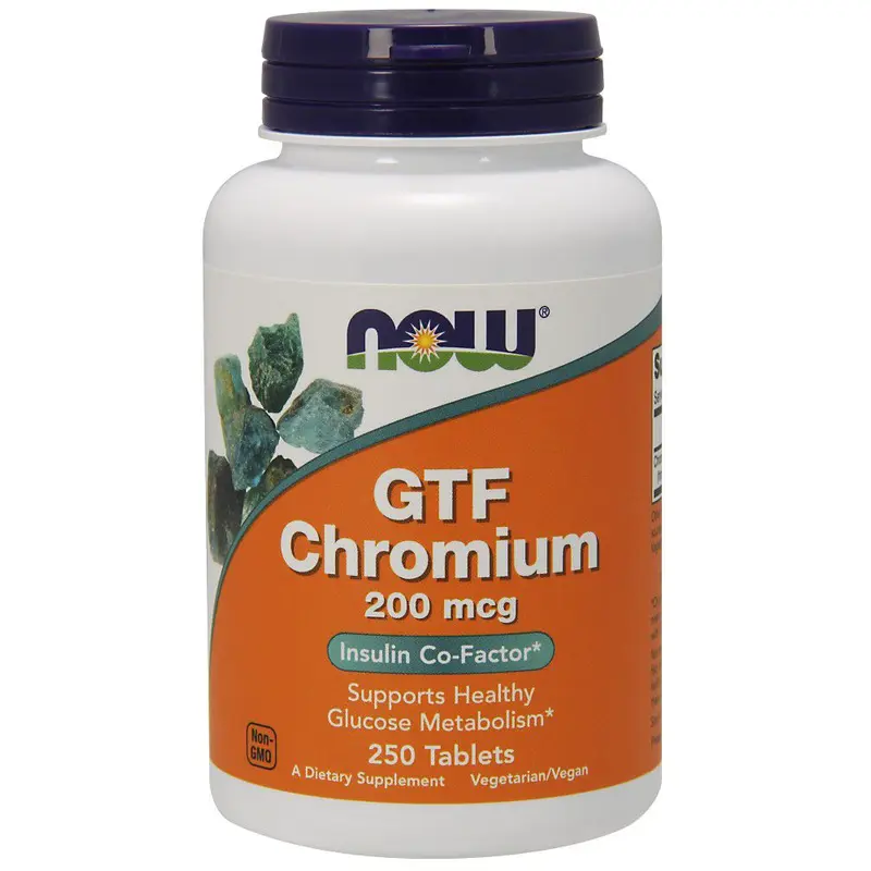 NOW GTF Chromium 250 tablets
