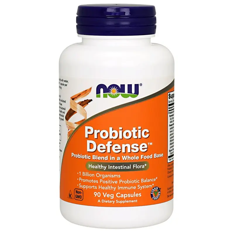 NOW Probiotic Defense (CLEARANCE: Best by October 31, 2025)
