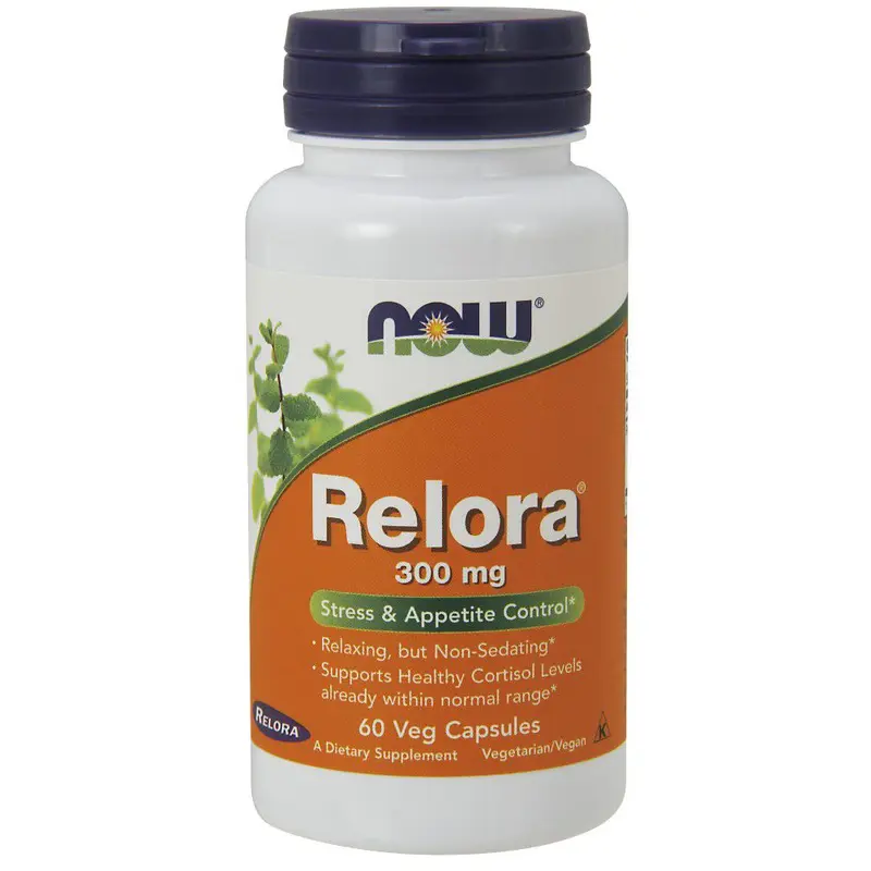 NOW Relora 300mg, 60 veg capsules