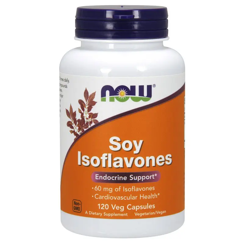 NOW Soy Isoflavones 120 veg capsules