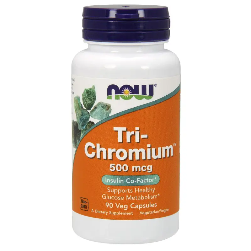 NOW Tri-Chromium with Cinnamon 90 veg capsules