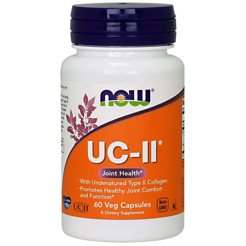 NOW UC-II, Undenatured Type II Collagen 60 veg capsules