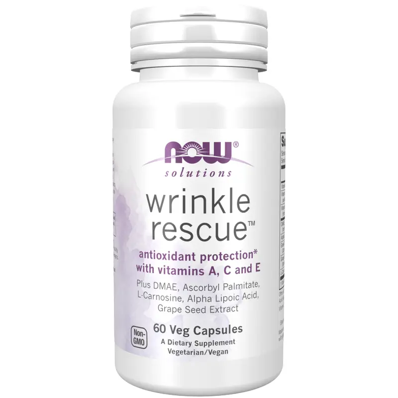 NOW Wrinkle Rescue 60 veg capsules