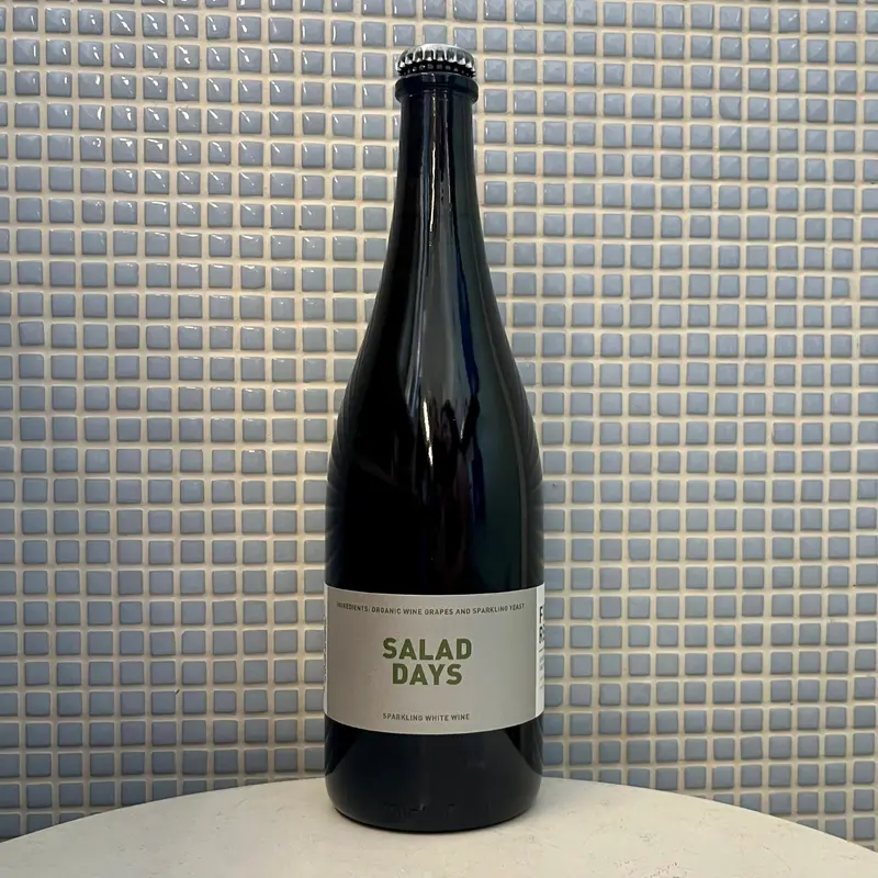 field recordings salad days sparkling white wine