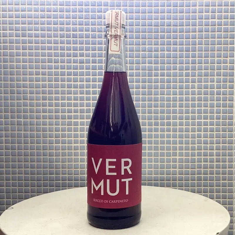 rocco di carpeneto vermut rosso red wine