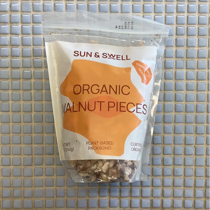 sun & swell organic walnut pieces
