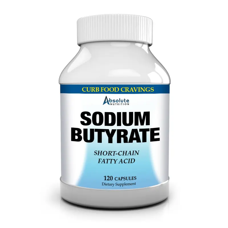Absolute Nutrition Sodium Butyrate, 120 capsules