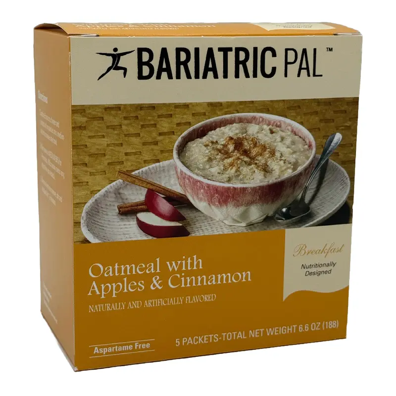 BariatricPal 12g Protein Oatmeal - Apples & Cinnamon