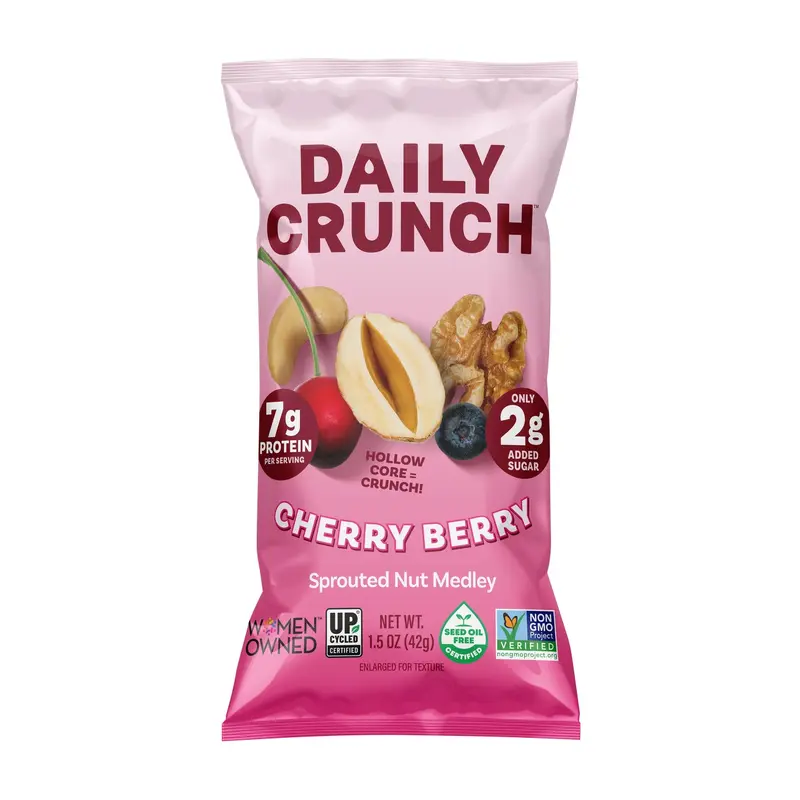 Daily Crunch Sprouted Nut Snacks, 1.5 oz