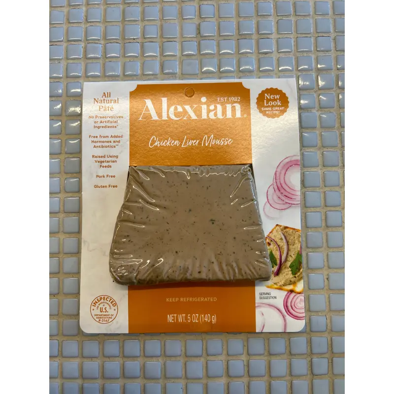 alexian sliced chicken liver mousse 5oz*
