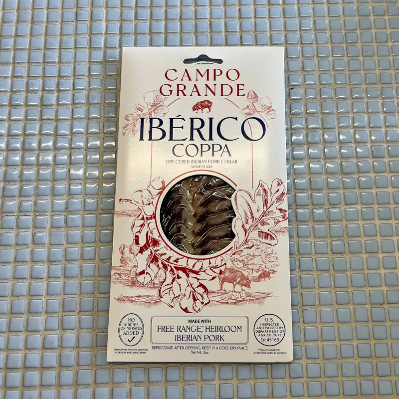 campo iberico coppa pork collar