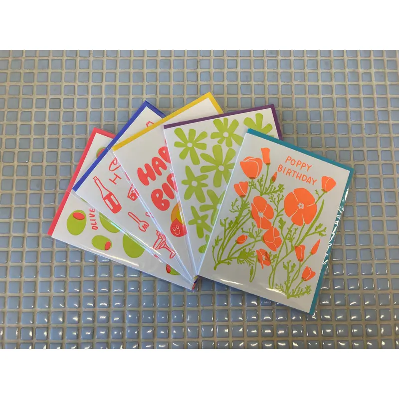 and here we are letterpress cards