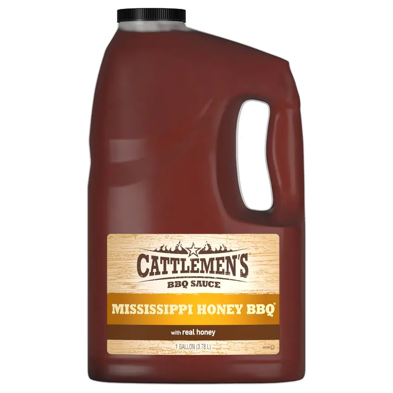 Cattlemen's Mississippi Honey BBQ Sauce, 1 gal