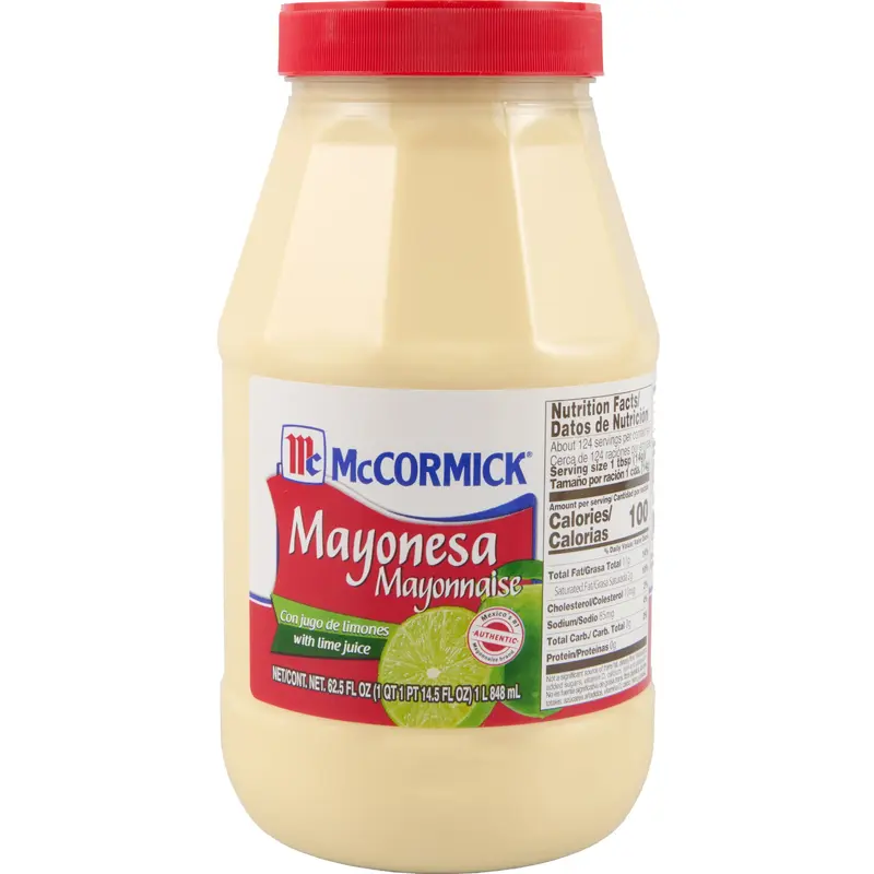McCormick Mayonesa (Mayonnaise) With Lime Juice, 62.5 oz