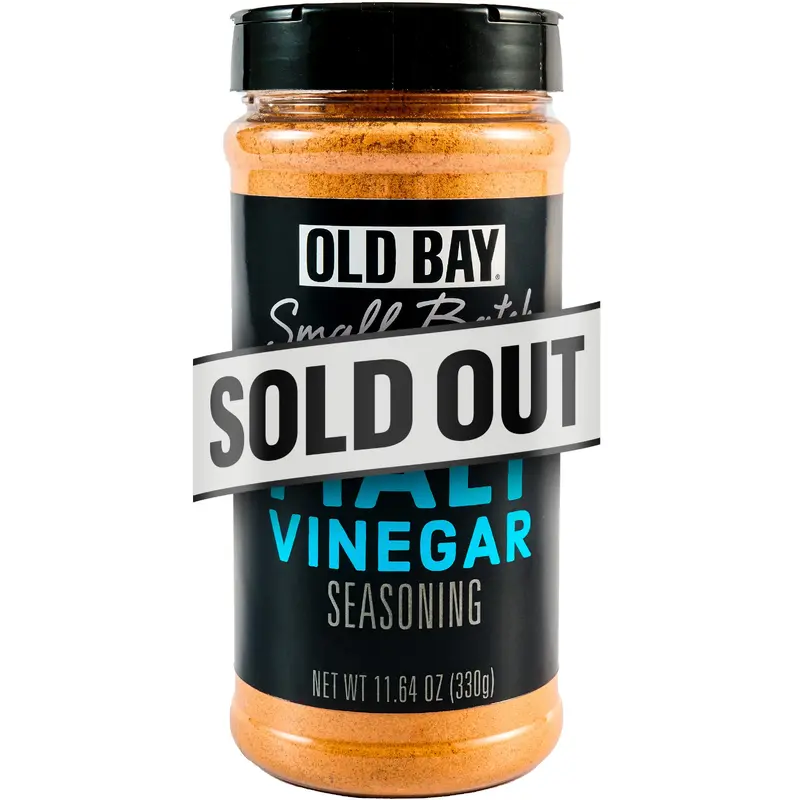 OLD BAY Malt Vinegar Seasoning, 11.64 oz