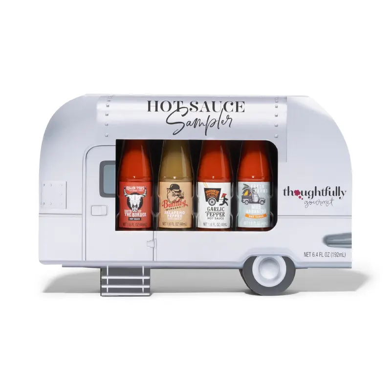 Airstream Trailer Hot Sauce Sampler Set of 4