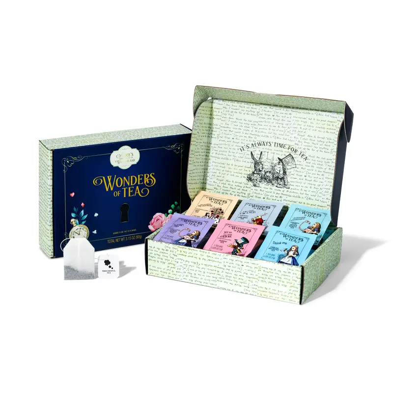Alices Adventures in Wonderland Tea Gift Set of 90