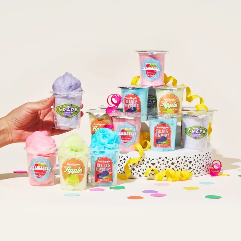 BomBombs Mini Cotton Candy Tubs, Set of 12
