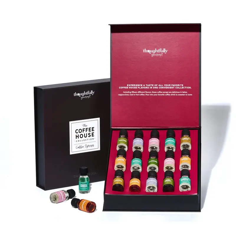 Coffee Syrup Sampler Gift, Set of 15