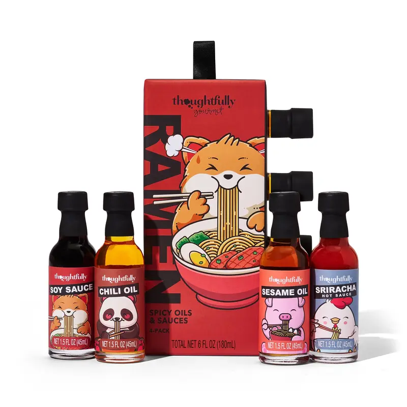Ramen Oils and Sauces, Set of 4