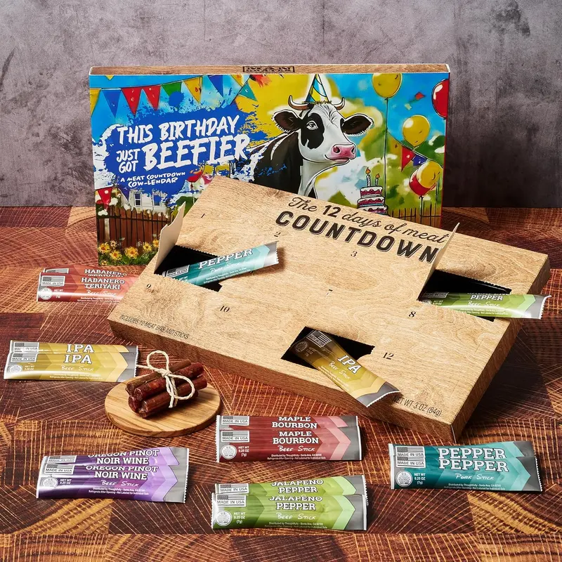 Birthday 12 Day Jerky Advent Calendar