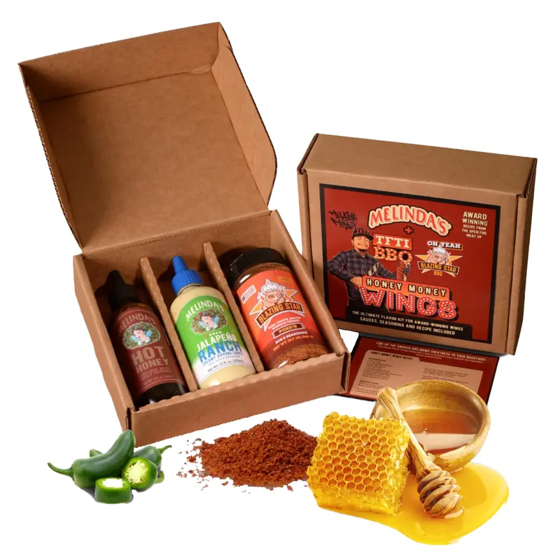 Melindas Honey Money Wings Recipe Kit