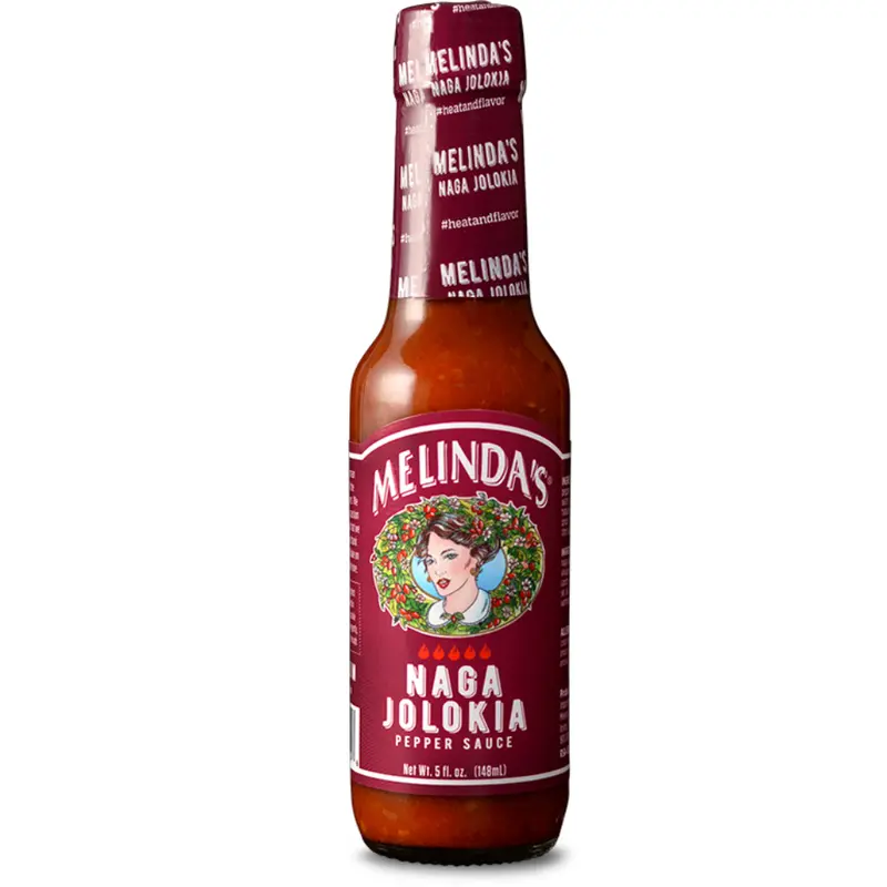 Melindas Naga Jolokia Pepper Hot Sauce 5oz