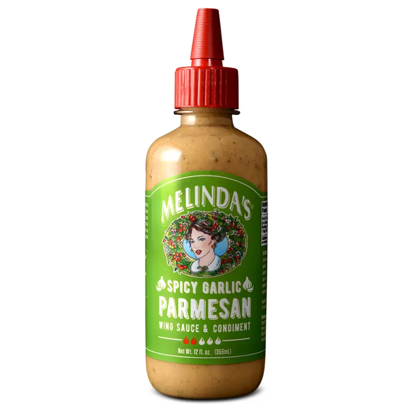 Melindas Spicy Garlic Parmesan Wing Sauce & Condiment
