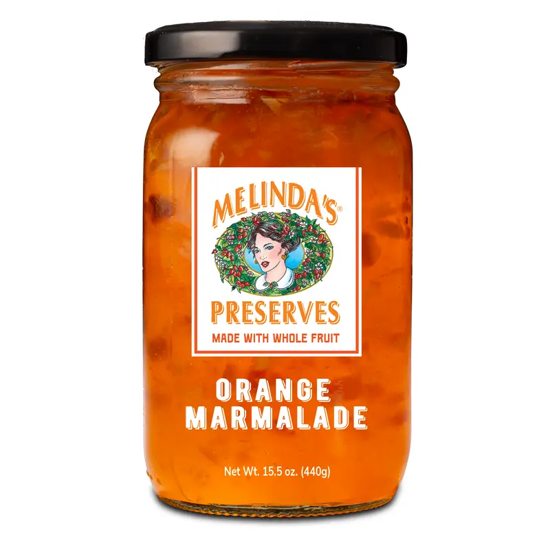 Melindas Whole Fruit Preserves Orange Marmalade