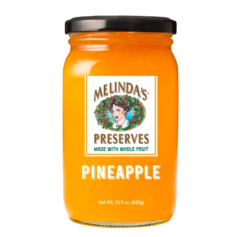 Melindas Whole Fruit Preserves Pineapple