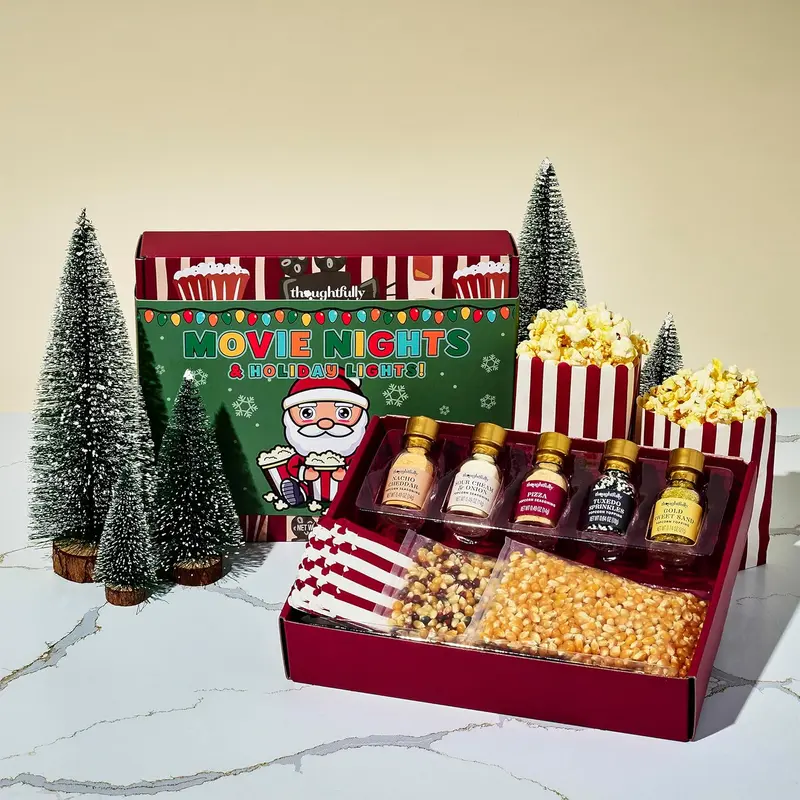 Movie Night Popcorn Set, Holiday Wrap